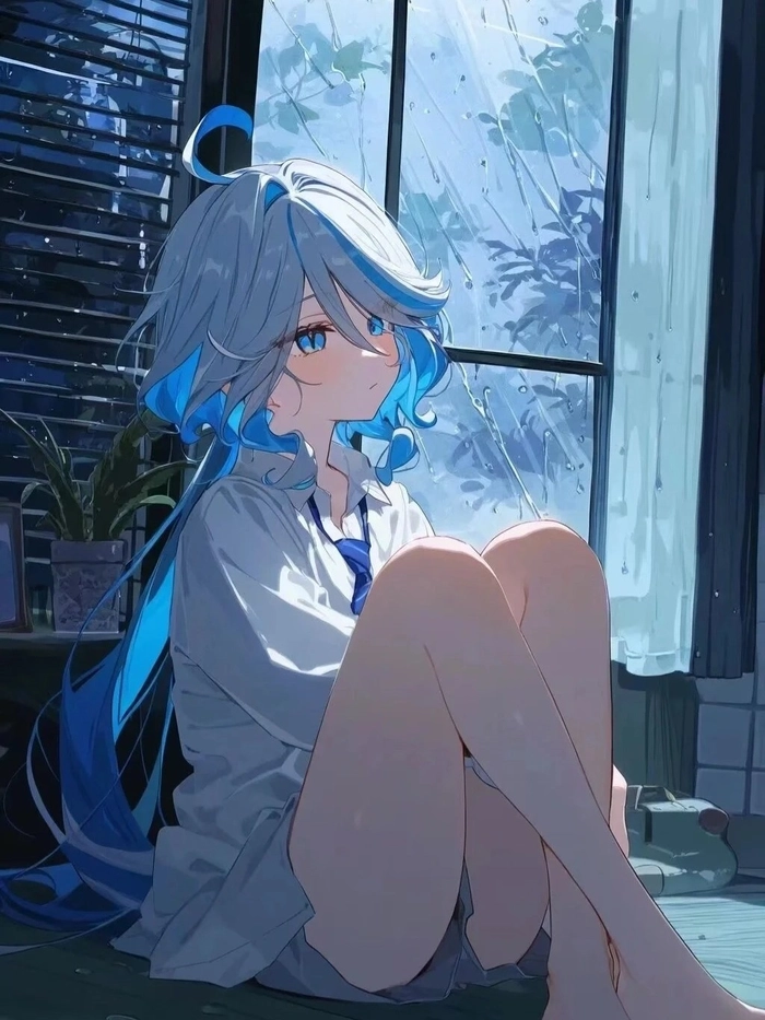 Ảnh anime buồn phong thái chậm rãi đầy cảm xúc