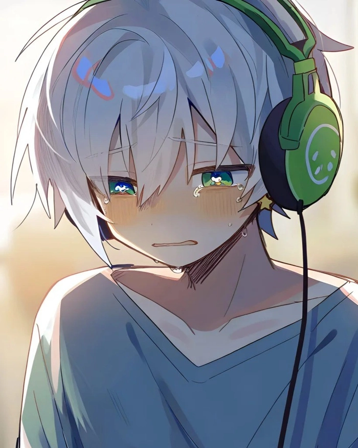 Ảnh anime buồn thể hiện nỗi buồn qua ánh nhìn sâu