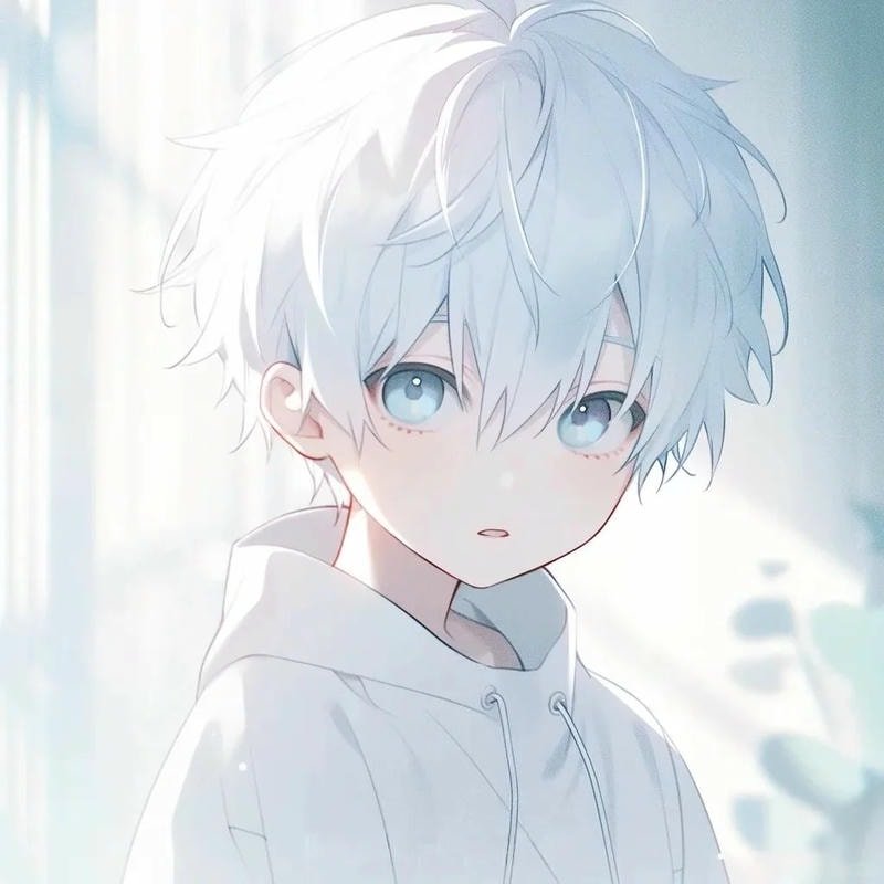 Ảnh anime nam cute nụ cười ấm