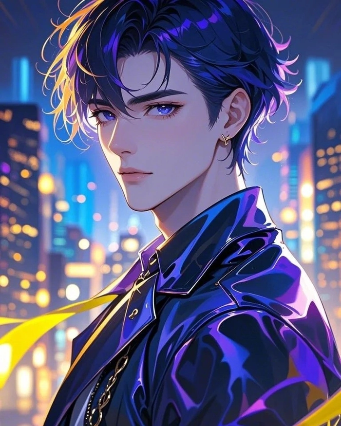 Ảnh anime nam ngầu biểu cảm dứt khoát đầy ấn tượng