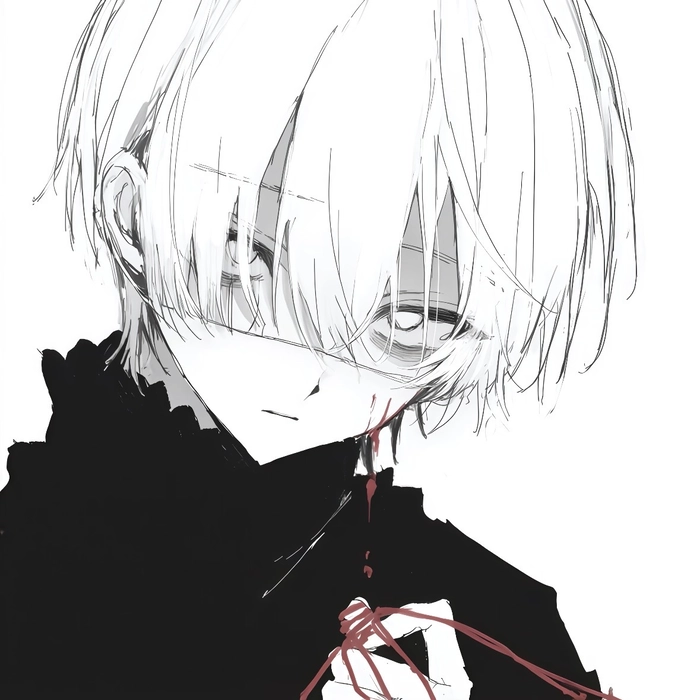 Ảnh anime nam ngầu mang khí chất lạnh đầy cuốn hút