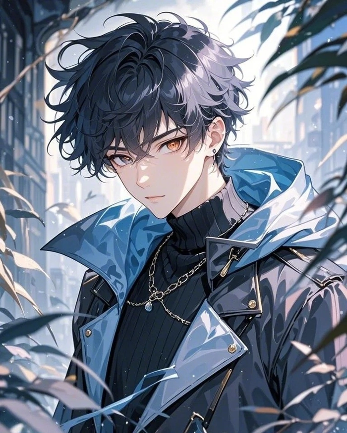 Ảnh anime nam ngầu thần thái bí ẩn và đầy cuốn hút