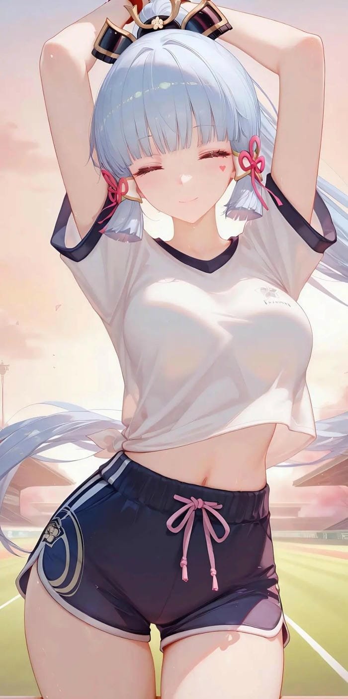 Ảnh anime nữ ánh mắt trong trẻo