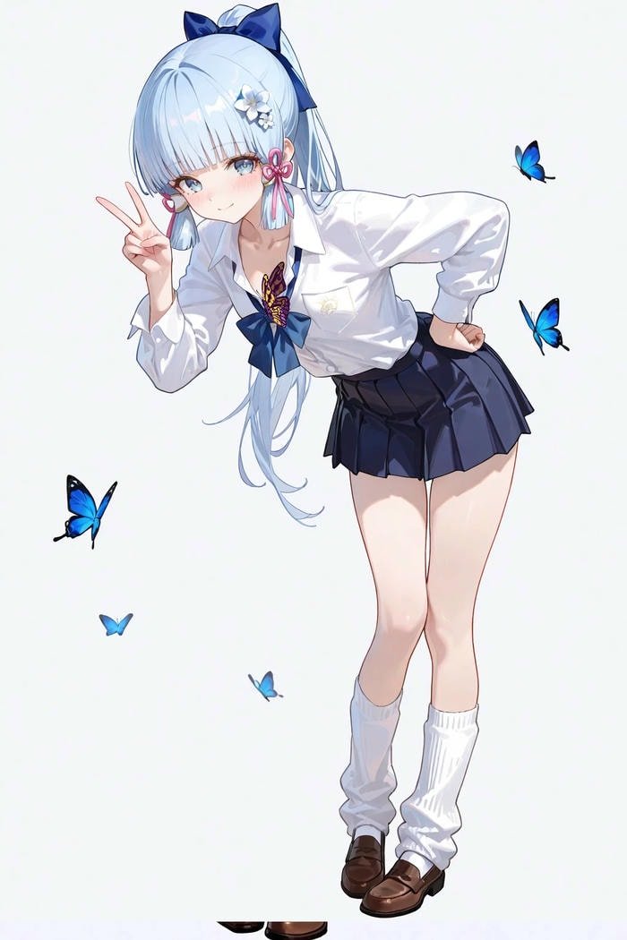 Ảnh anime nữ ánh nhìn ấm áp