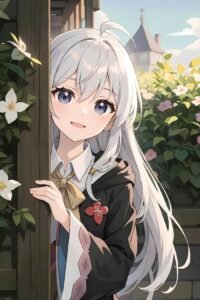 Ảnh anime nữ gương mặt đáng yêu