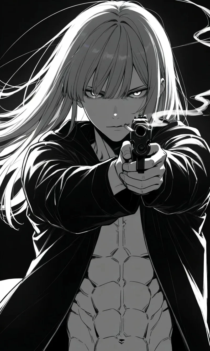 Ảnh anime nữ ngầu bí ẩn