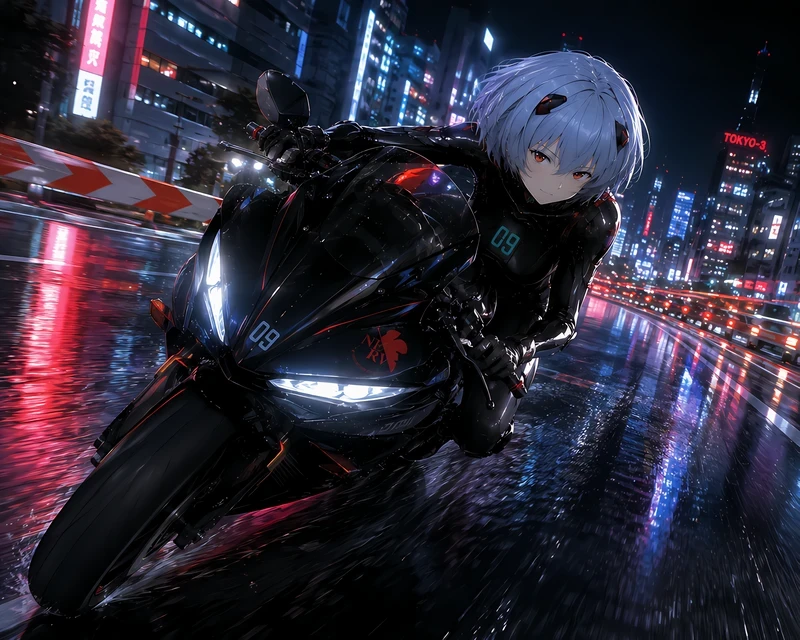 Ảnh anime nữ ngầu sắc sảo