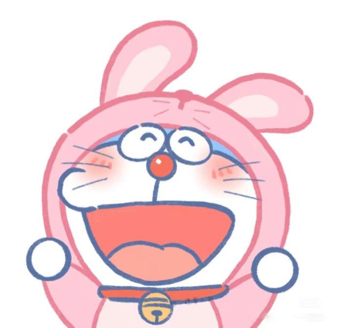 Ảnh chat gợi cảm giác thân quen sticker doraemon