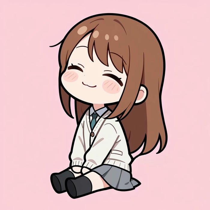 Ảnh chibi học sinh phong cách trẻ trung đời học sinh