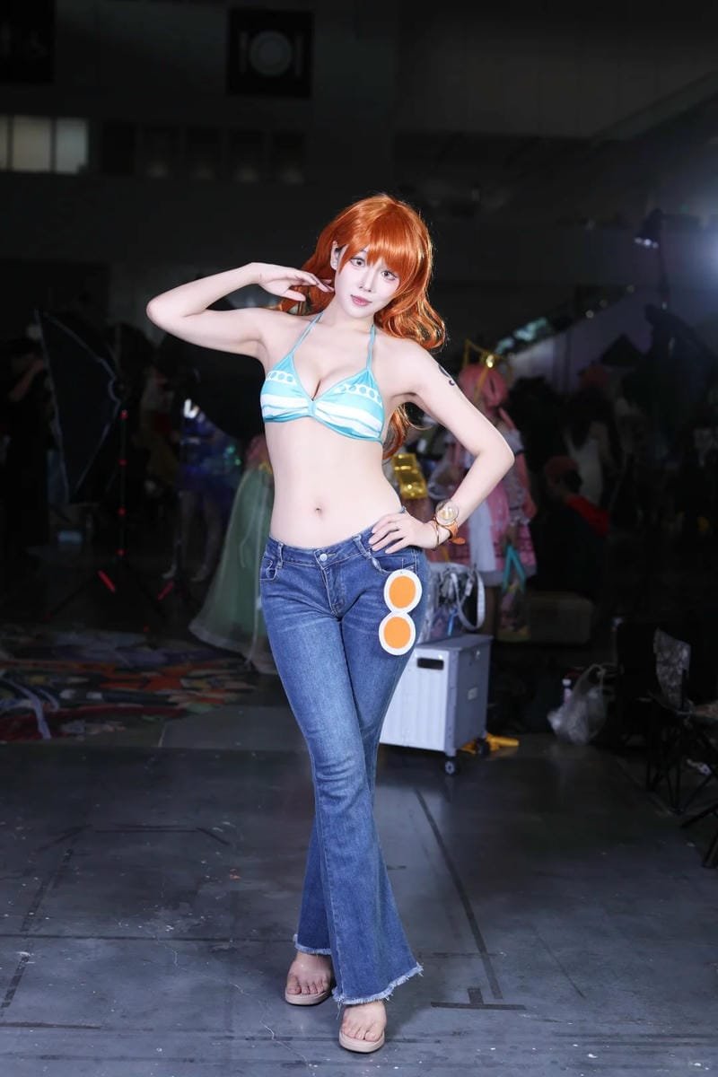 Ảnh cosplay Nami chất liệu cao cấp anime