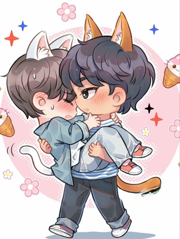 Ảnh đam mỹ chibi tạo hình phong cách kawaii