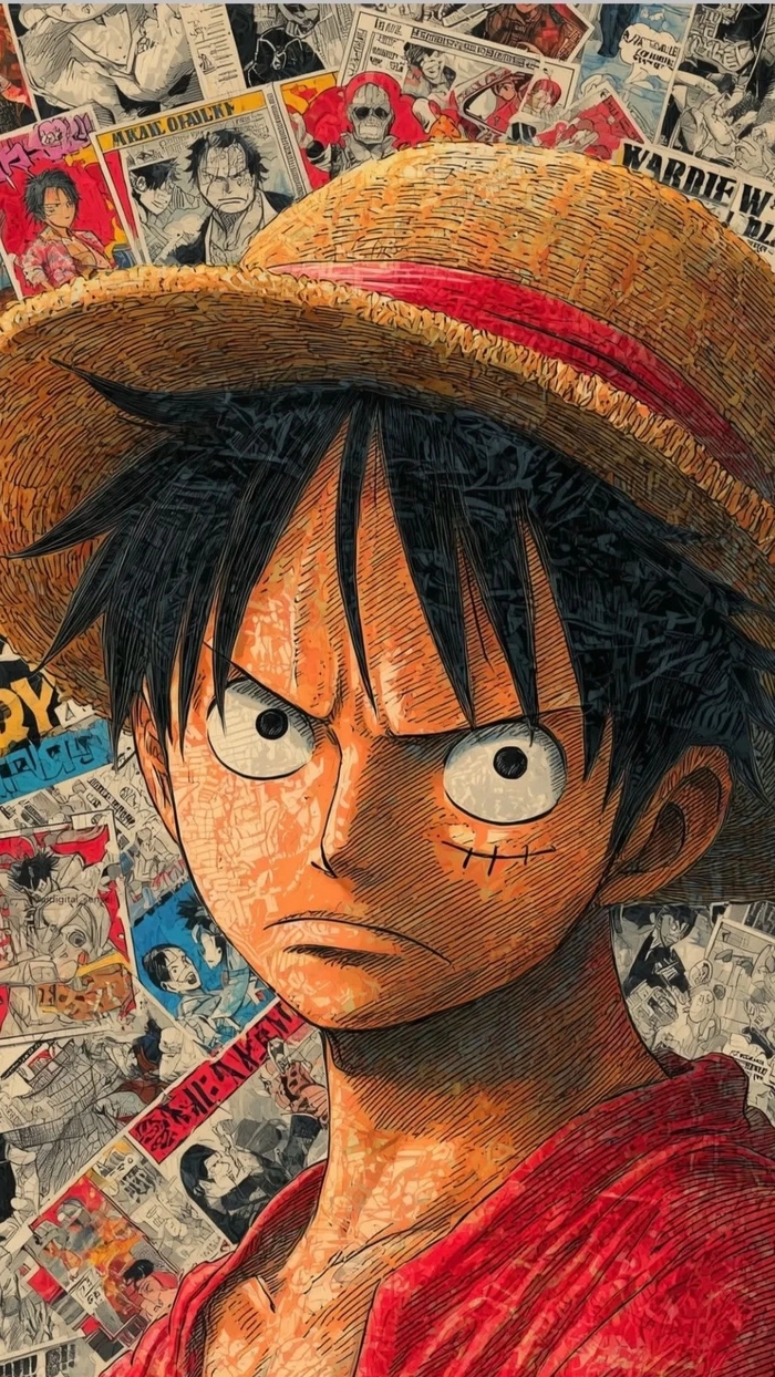 Ảnh nền anime mang phong cách sáng tạo đầy cuốn hút
