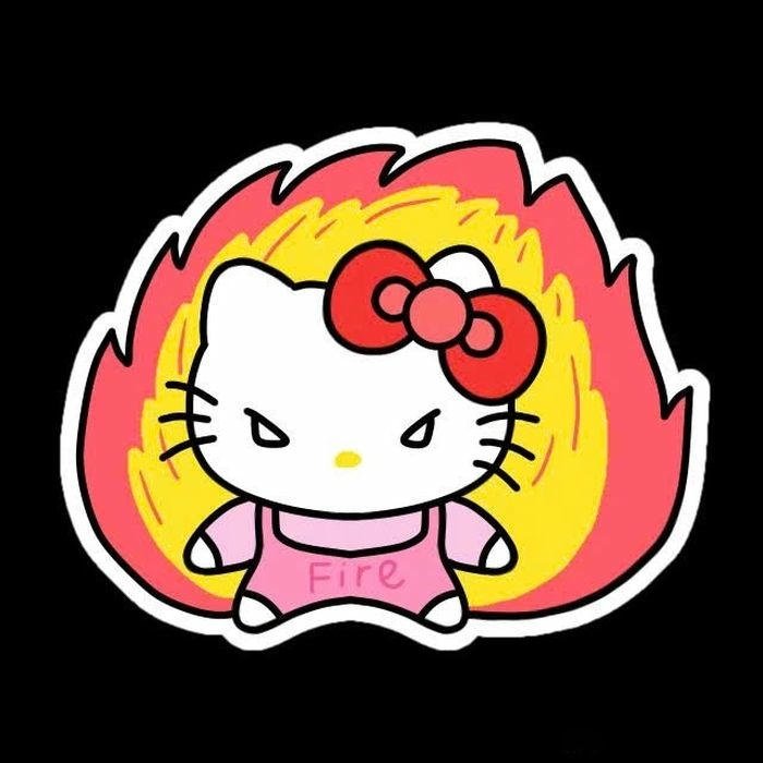 Ảnh nhãn dán bựa phong cách lầy lội