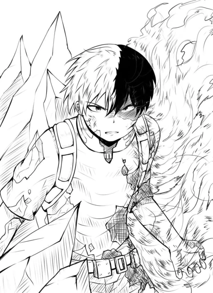 Ảnh tranh anime nam vẽ đẹp trai phong độ