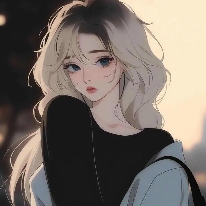 Avatar anime tối giản đẹp mắt