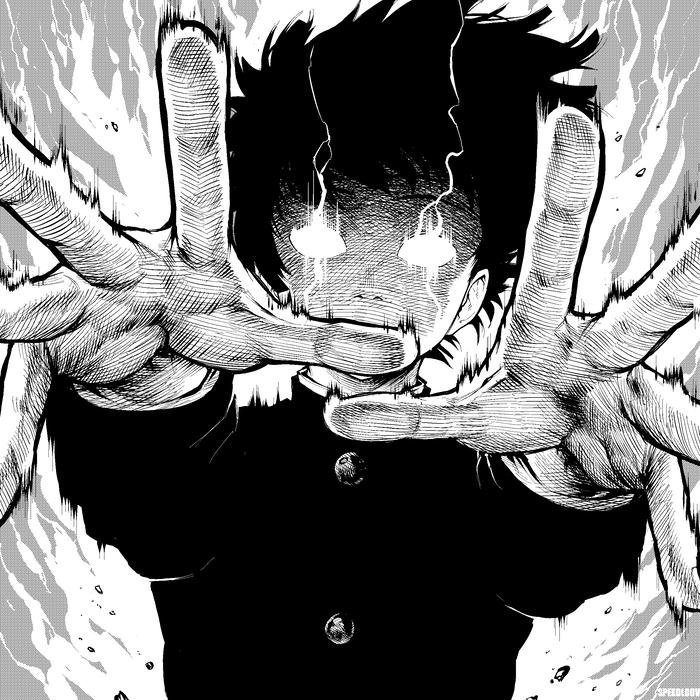 Avatar đẹp cho nam phong cách tranh đen trắng mạnh mẽ