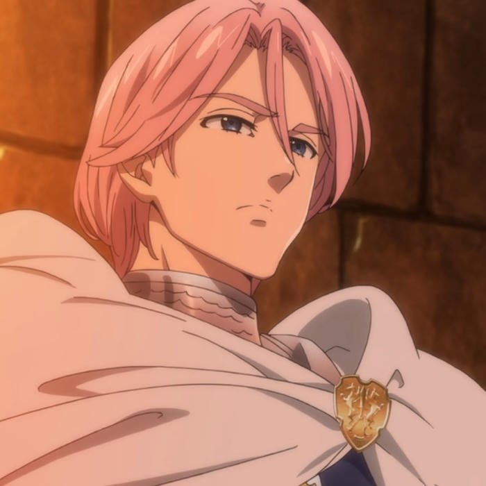 Avatar đẹp cho nam tóc hồng phong thái quý tộc