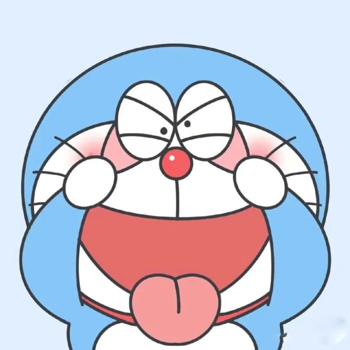 Bộ sticker chat có sticker doraemon