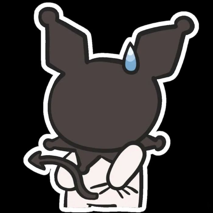 Cảm giác đáng yêu từ hình dán sticker kuromi