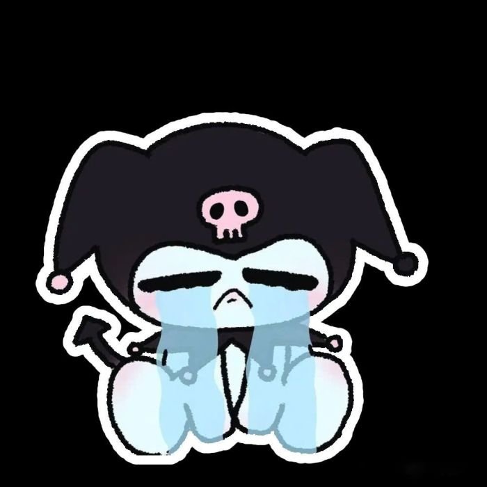 Cảm xúc ngộ nghĩnh của hình sticker kuromi