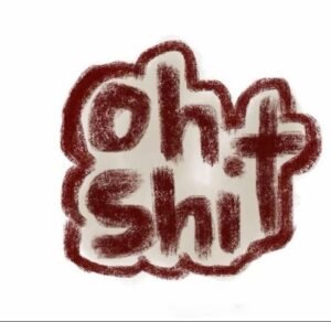 Câu chữ được thiết kế thành sticker chữ