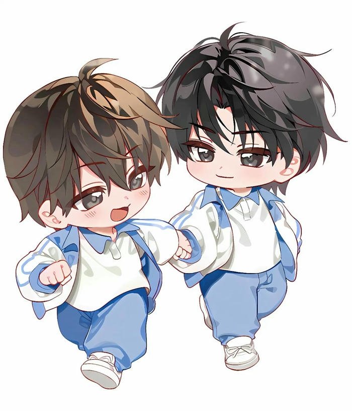 Chibi đam mỹ ảnh vẽ tay cute đáng yêu