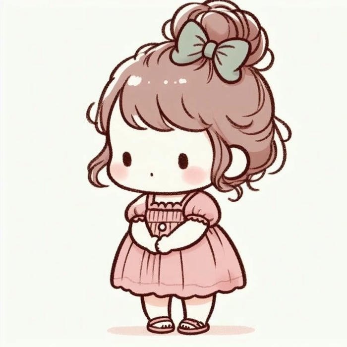 Chibi em bé hình ảnh phong cách vui nhộn