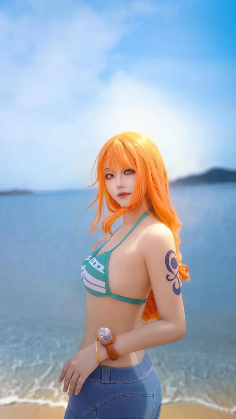 Cosplay Nami phiên bản manga xinh xắn