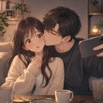 Dễ thương ngọt ngào hình anime avatar đôi