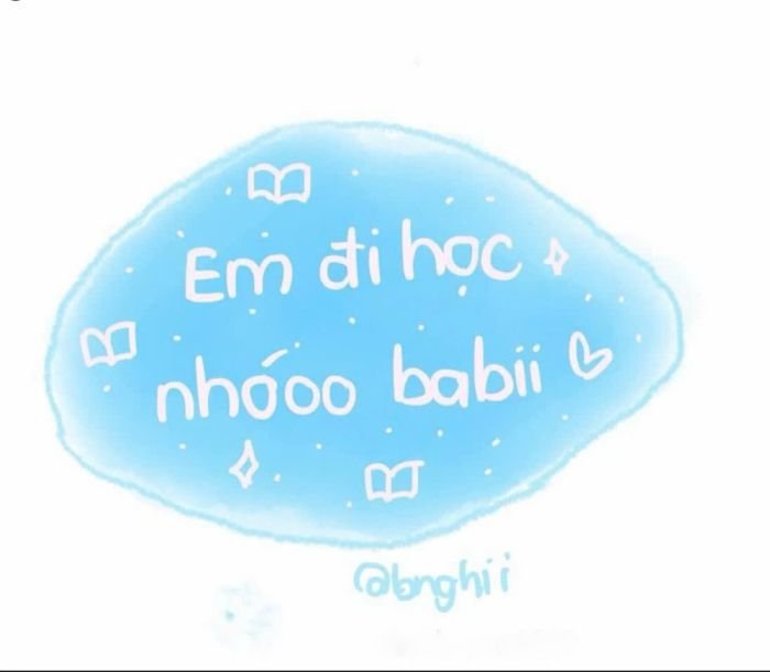 Dùng chat nhóm cực vui bằng sticker chữ