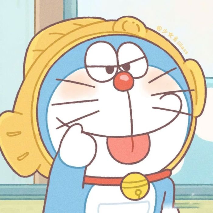 Dùng sticker doraemon làm cuộc trò chuyện vui