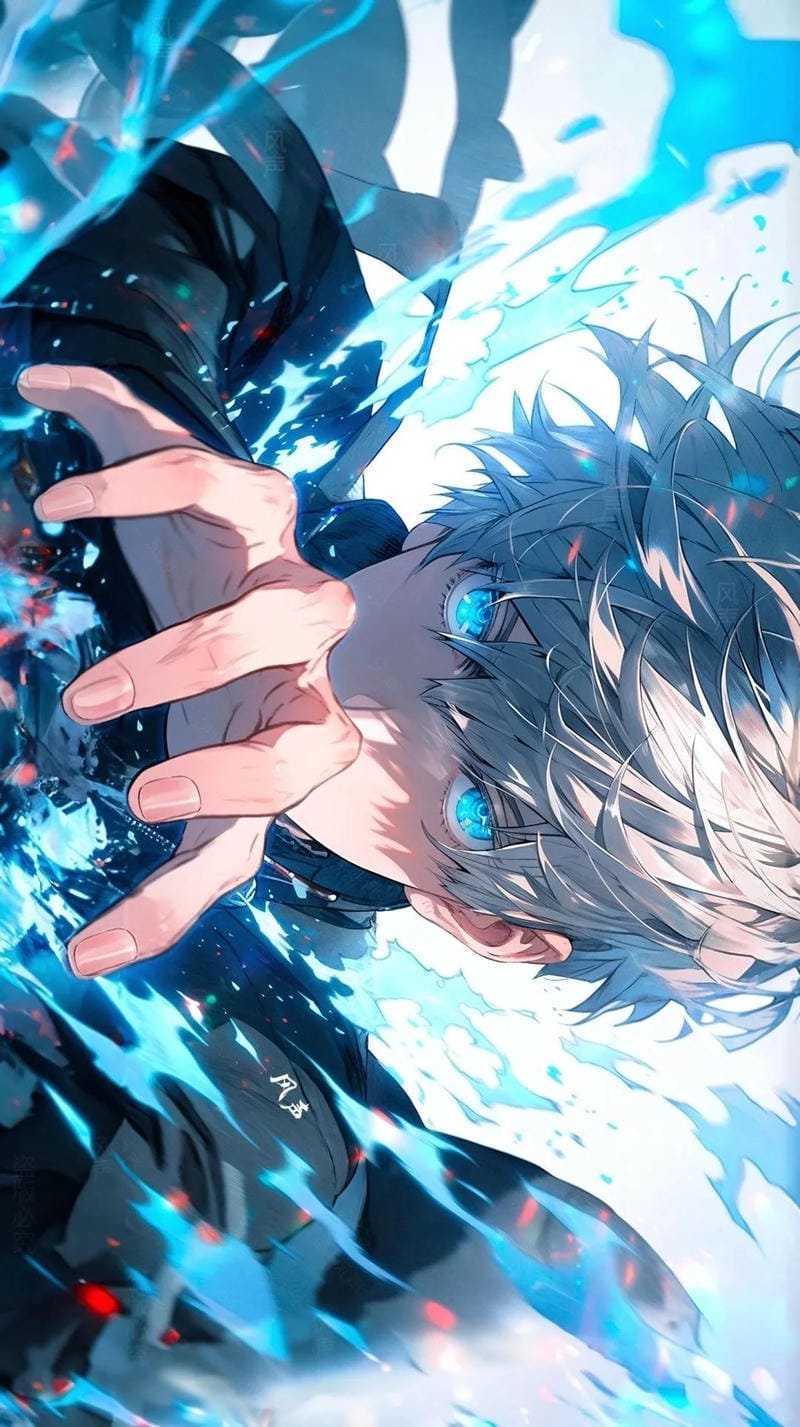 Gojo Satoru anime pose đẹp