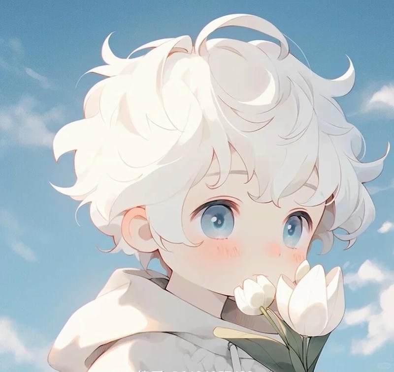 Hình ảnh anime nam cute giản đơn