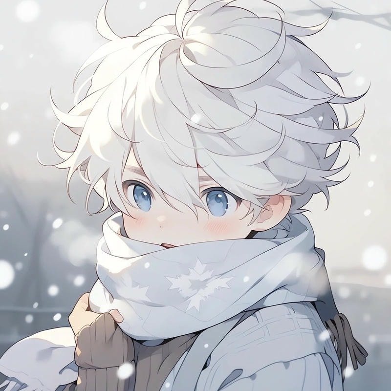 Hình anime nam cute nét trong trẻo