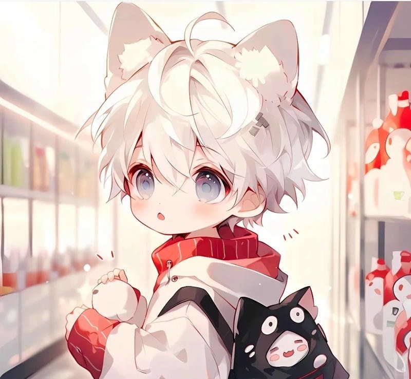 Hình anime nam cute tinh khôi