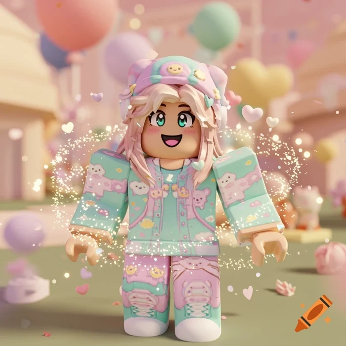 Hình đại diện Roblox ngọt ngào duyên dáng