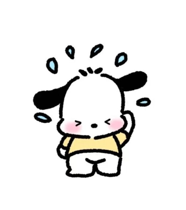 Hình hoạt hình mini ngộ nghĩnh dạng sticker cute