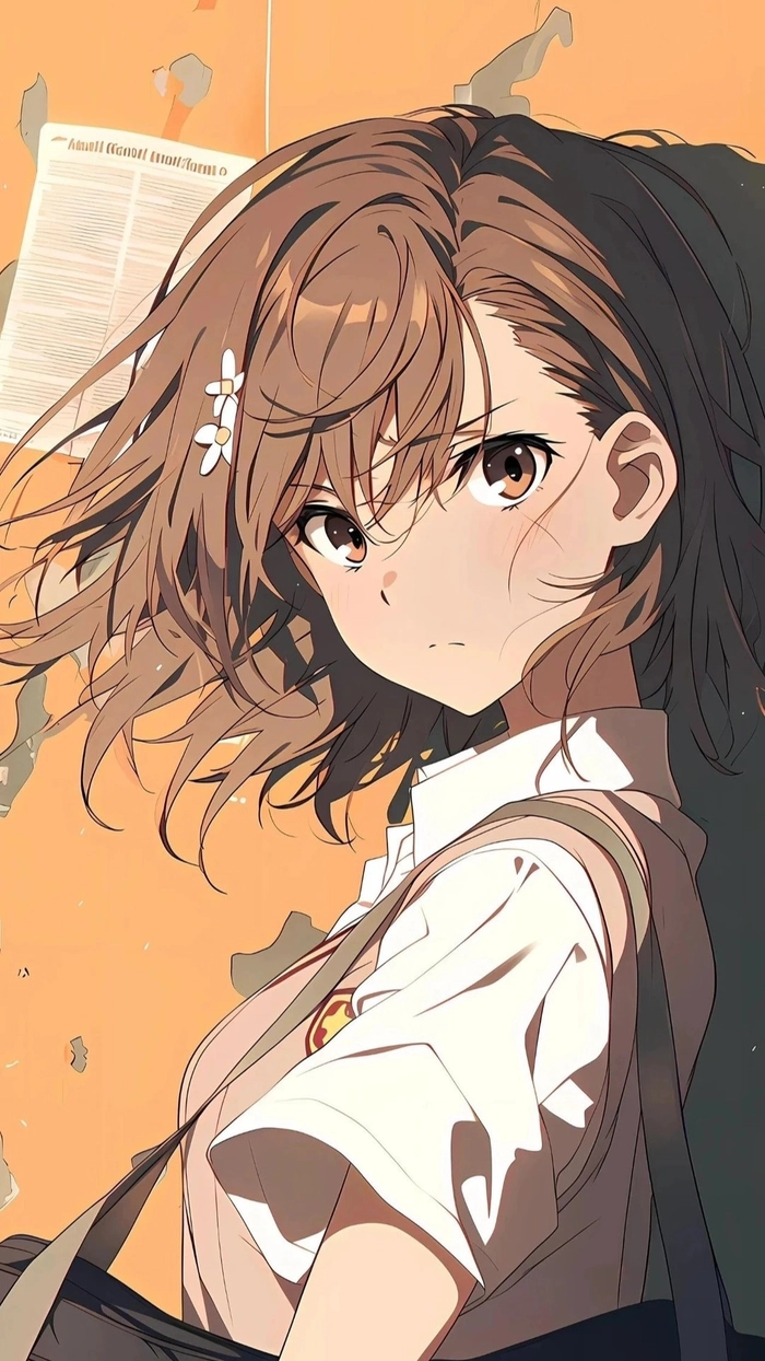 Hình nền anime tạo điểm nhấn với màu sắc ấn tượng