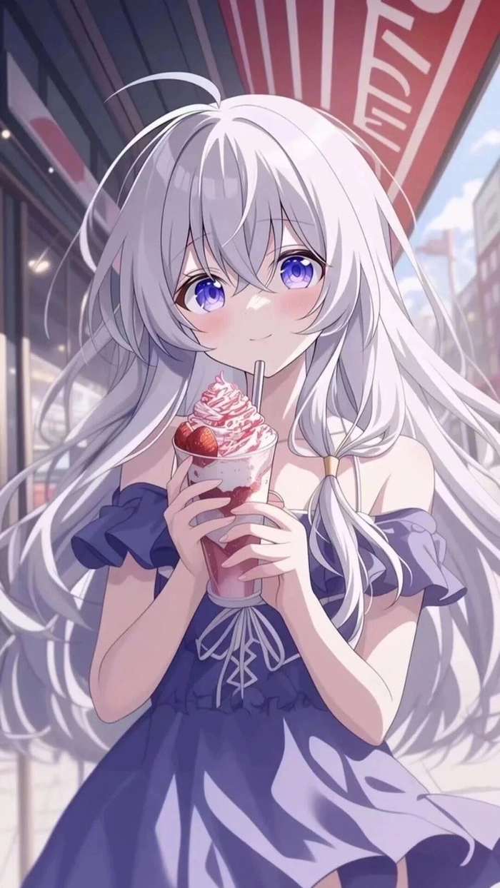 Hình nền anime thể hiện màu sắc hài hòa và nổi bật