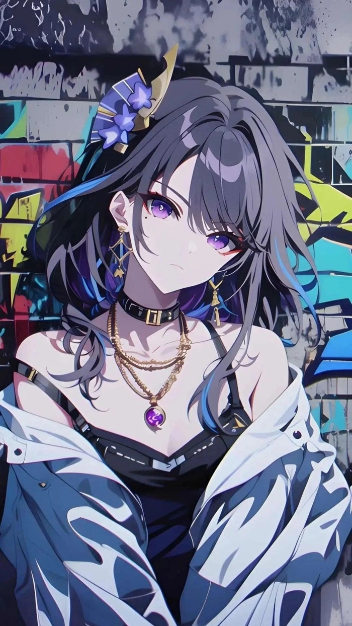 Hình nền anime thể hiện phong cách nghệ thuật độc đáo