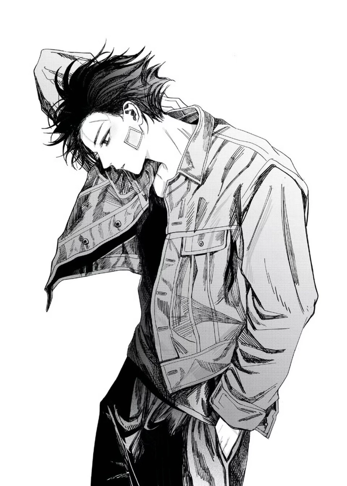 Hình tranh vẽ anime nam gợi nét lãng tử mê hoặc