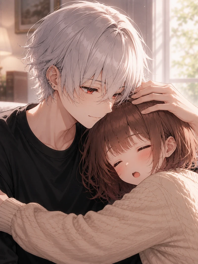 Mộng mơ ngọt ngào hình anime avatar đôi