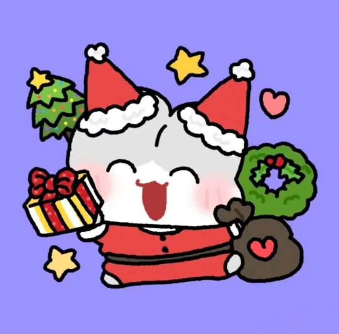 Mùa lễ thêm rộn ràng cùng sticker noel