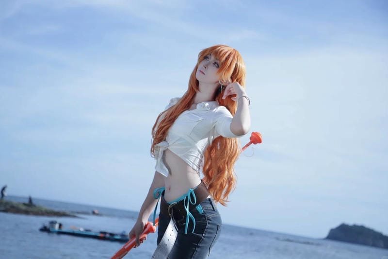 Nami cosplay phiên bản anime gốc xinh đẹp