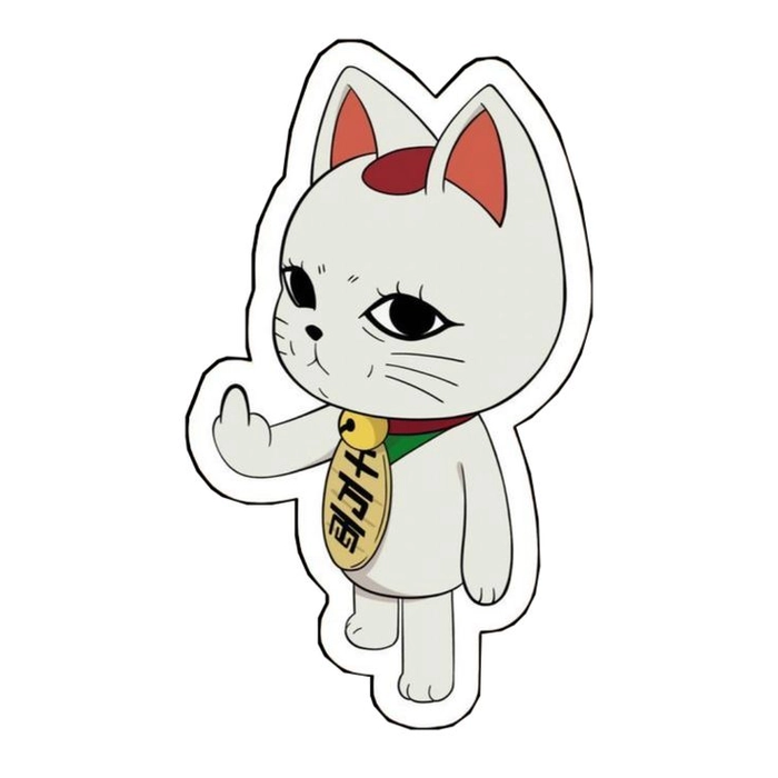 Nhãn dán bựa hình ảnh vui vẻ mang nét tinh nghịch