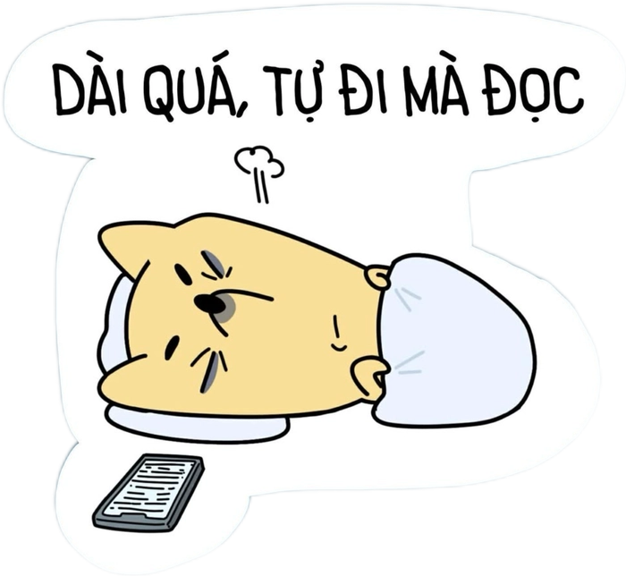 Nhãn dán bựa với biểu cảm hài hước cực kỳ lầy lội