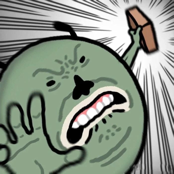 Nhãn dán messenger bựa phong cách mặn mòi