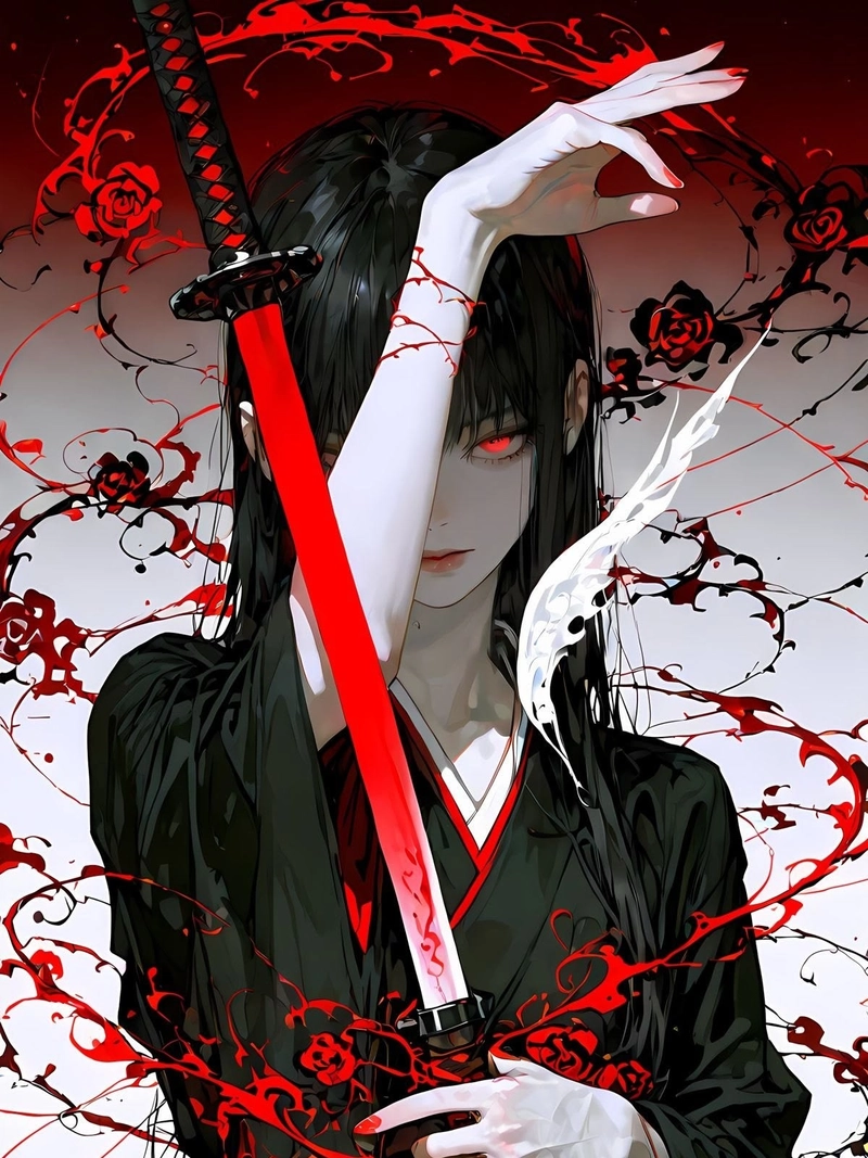 Nhân vật anime nữ cá tính mạnh mẽ đầy cuốn hút