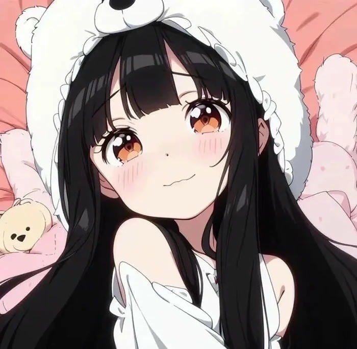 Nhân vật anime nữ đáng yêu tinh khôi