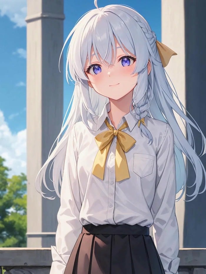 Nhân vật anime nữ phong cách dễ mến